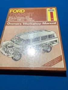 HAYNES FORD TRANSITMORKSHOP MANUAL BOOK 23 - Picture 1 of 7
