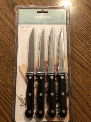 GOODCOOK ESSENTIALS 4 PIECE STEAK KNIFE SET - Image 1 of 2