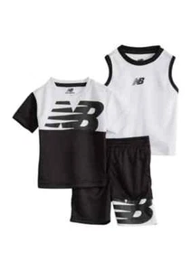 New Balance Boys 3 Piece Active Shorts Set NWT Sz.. M(5-6) NWT - Picture 1 of 1