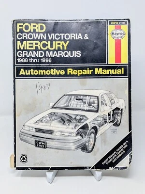 Manual de reparación Haynes Ford Crown Victoria and Mercury Grand Marquis 1988-96 Foto 1 de 4