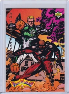 Tarjeta Upper Deck 1992 #510 Larry Bird y Michael Jordan Birdman y Agente 23 - casi nueva-como nueva - Imagen 1 de 2