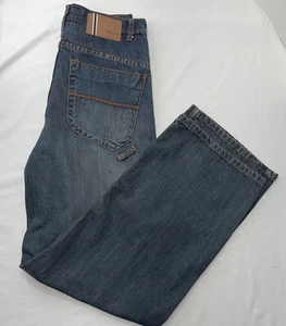 Mecca Women’s Size 18 Embroidered 100% Cotton Denim Blue Jeans 29x28 NWT - Picture 1 of 10