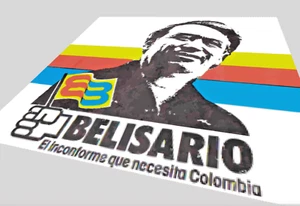BELISARIO BETANCUR POLITICAL POSTER COLOMBIA CONSERVADOR 34TH PRESIDENT COLOMBIA - Picture 1 of 5