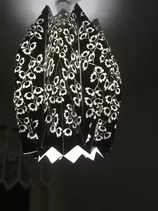 Lampenschirm Ikea - Schwarz-weiß - Bild 1 von 1
