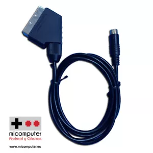 Cable Video RGB AV, SCART, Euroconector para consola Sega Megadrive 2 Mega Drive - Bild 1 von 1