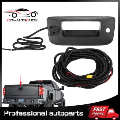 Cámara con manija de puerta trasera de respaldo para GMC Sierra 1500 2500HD 3500HD 07-13 22755304 Foto 1 de 4