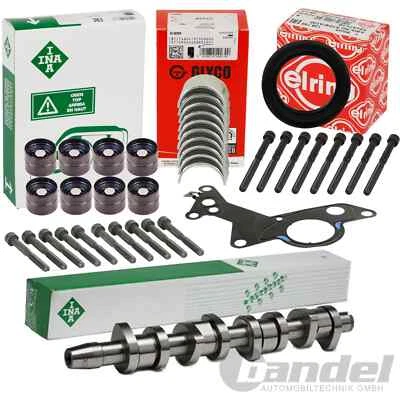 CAMSHAFT KIT COMPLETE for AUDI SEAT SKODA VW 1.9 2.0 BLS BVK BRT ATD BMT BRR - Image 1 of 4