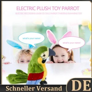 Elektrisches sprechendes Plüschtier, sprechendes Schallplattenspielzeug mit wehe - Bild 1 von 6