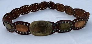 Vintage Western Kupfer Gürtel Made In Morocco - Bild 1 von 3