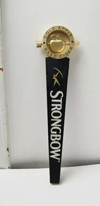 Strongbow Gold Apple Hard Cider Beer Keg Tap Handle Double Sided 12" - Picture 1 of 6