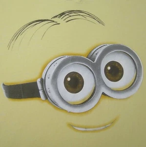 T-Shirt Minion Despicable Me 2 Damen Junior XL gelb V-Ausschnitt SS - Bild 1 von 4