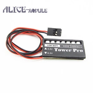 RC Modello 7 Ricevitore LED Indicatore Tensione Batteria Monitor Auto 4,8/6v miglior B2AM - Foto 1 di 5
