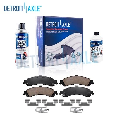 Pastillas de freno traseras de cerámica para Chevy Avalanche Silverado 1500 GMC Sierra 1500 Yukon Foto 1 de 4