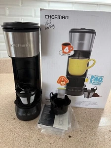 Chefman INSTACOFFEE MAX+ Pod & Coffee Ground Brewer with Lift & Water Reservoir - Picture 1 of 3