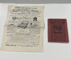 1907 The Star Amateur Electrician Booklet/Plus Vintage Ad  FREE Shipping - Picture 1 of 8
