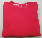 Vtg Rocawear Long Sleeve Red Thermal Waffle Knit Elbow Patches Y2k Shirt Men 4XL