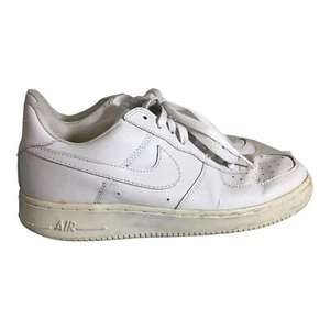 Nike Air Force 1 AF-1 White Shoes Size 9.5 306353-112 - Picture 1 of 6