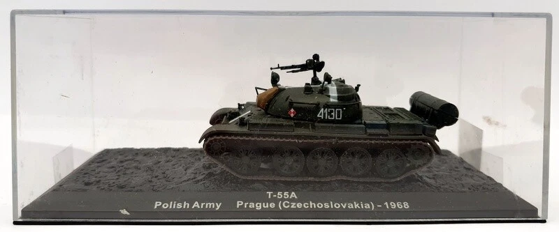 Atlas Editions 1/72 Scale 31018B - T-55A Tank - Polish Army Prague 1968 - Imagen 1 de 1