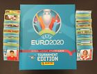 PANINI EURO 2020 ~ tournament edition blu SET COMPLETO + ALBUM vuoto CARTONATO