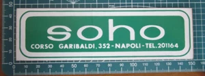 soho Napoli Vintage AUFKLEBER STICKER NEU ORIGINAL - Bild 1 von 2