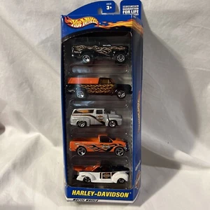 Harley-Davidson 2001 paquete de 5 camionetas Ford Bronco 1:64 50030 B14 Hot Wheels - Imagen 1 de 6
