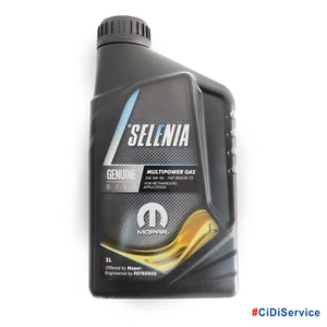 1Lt selenia multipower Aceite Motor 5W-40 Gas / Metano Pure Energy Acea A3/B4/ - Imagen 1 de 3