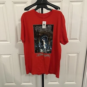 JUJUTSU KAISEN: T-Shirt Red Japanese Manga Series Cotton Extra Large XL Size NEW - Picture 1 of 3