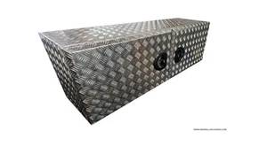 ALUMINIUM 5BAR AUFBEWAHRUNGSBOX CAMPERVAN WOHNMOBIL WOHNWAGEN RÜCKKASTEN WERKZEUGBOX L800 - Bild 1 von 10