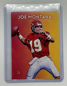 Joe Montana Limited Edition Artist Signed Kansas City Chiefs Trading Card 2/10 - Picture 1 of 2