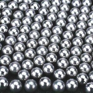 6mm 1/4" Catapult / Slingshot BB Ammo Carbon Steel Ball Bearings - Pack of 100