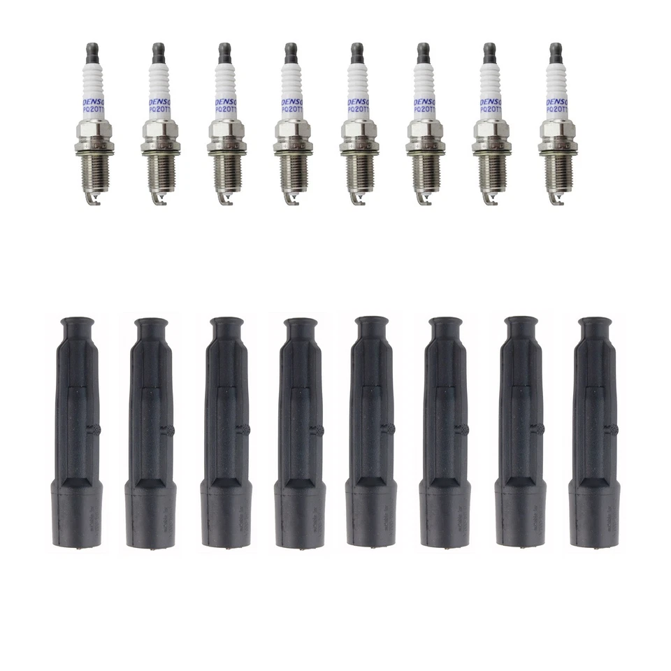 Kit de botas de bobina de encendido Denso 8 Platinum TT Plugs & NGK para W221 S420 4,2 L V8 Foto 1 de 1