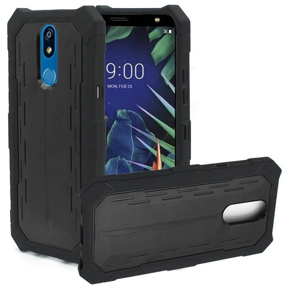 GSA Tough Cosmic Hybrid Case for LG K40/Harmony 3 - Black - Image 1 of 1