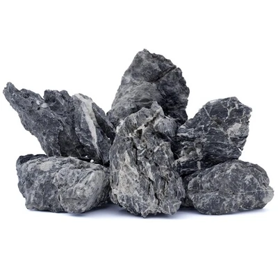 6-8 Inches Natural Seiryu Stone 6 PCS Aquarium Rocks for Aquascaping, Aquariu... - Image 1 of 4