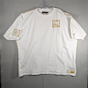 Coogi Hemd Herren 4XL weiß Patch bestickt Vintage Y2K 1969 Baggy 90’s - Bild 1 von 13