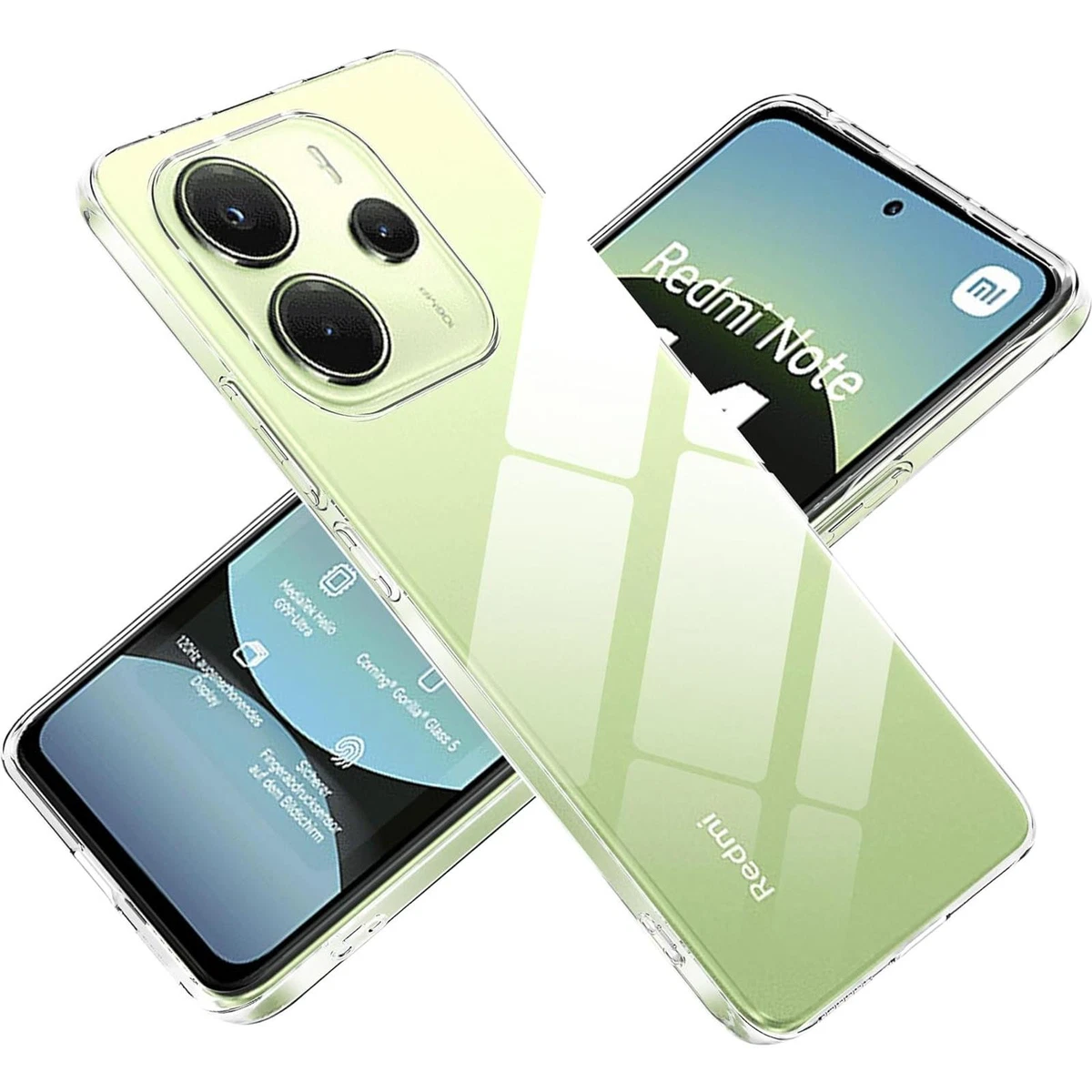 Tumundo TPU Silikon-Hülle Für Xiaomi Redmi A2 – Schlankes Schwarz, Voller Schutz Mit Präzisen Aussparungen