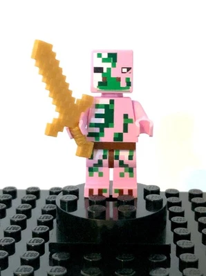 LEGO Minecraft - Figurine ZOMBIE PIGMAN - min021, set 21122 21130 21139 - Photo 1/4