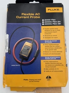 Fluke I2000 FLEX AC Current Flex Clamp/Banana Plugs, 20A-2000A AC - Picture 1 of 2