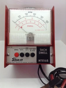 VINTAGE SNAP ON TACH DWELL METER MT816B UNTESTED - Bild 1 von 7