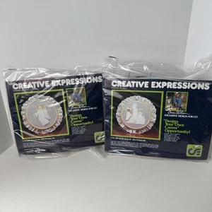 Creative Expressions Crewel Angel & Magi Kits 1984 (2) - Picture 1 of 10