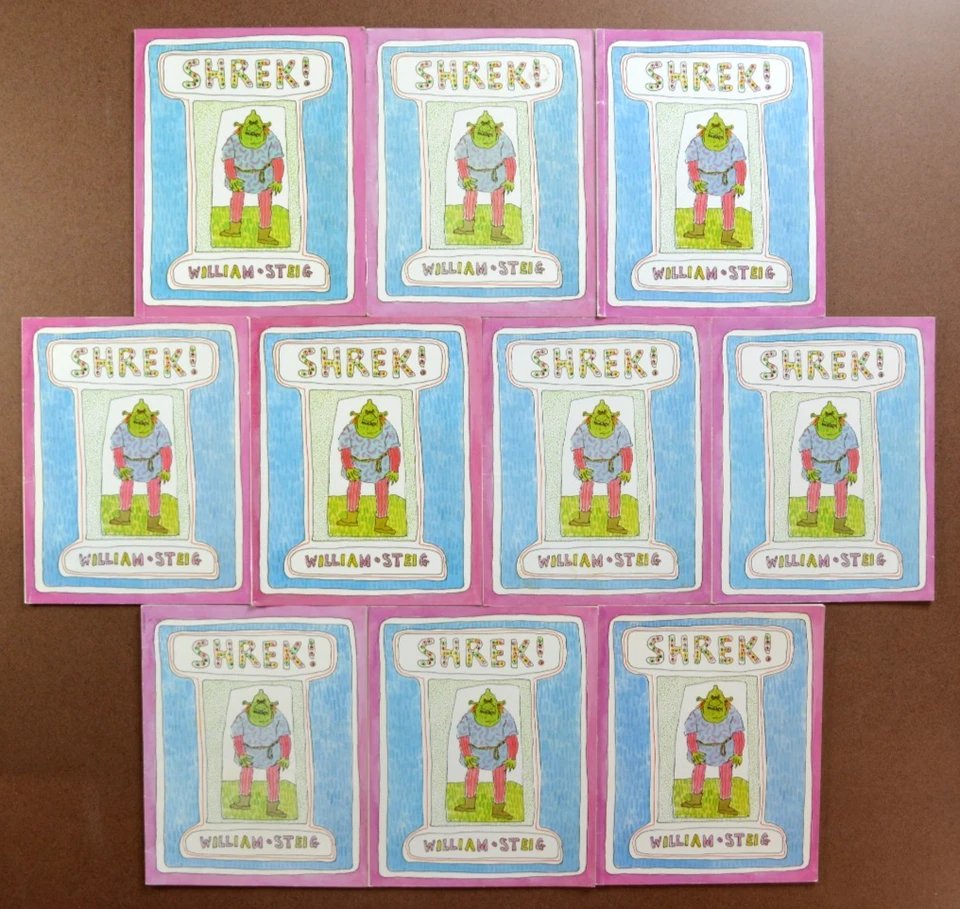 Guided Reading Lot of 10 Shrek! Picture Books by William Steig Teacher Class Set - Image 1 of 1