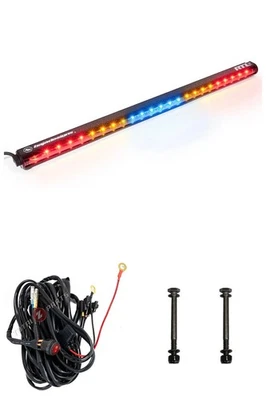 Baja Designs® RTL-B 30” barra de luz trasera azul, cableado, pernos para Maverick X3 Foto 1 de 4