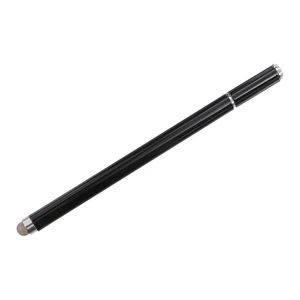 Stylets pour tous écrans tactiles capacitifs 2 en 1 aluminium, noir - Photo 1 sur 7