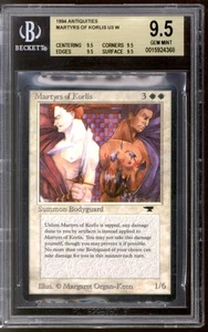 Magic MTG Antiquities Martyrs of Korlis BGS 9.5 (9.5 9.5 9.5 9.5) GEM MINT QUADS - Picture 1 of 1