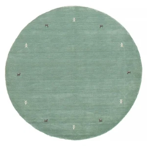 4'11" x 4'11" Traditional Vintage Oriental Hand-Knotted Wool Area Rug In - Picture 1 of 9