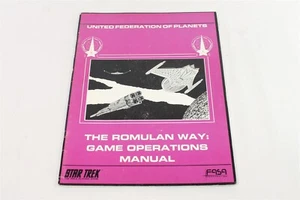 Juego de rol vintage Star Trek The Romulan Way manual de operaciones FASA RPG - Imagen 1 de 3