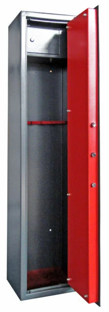 Utilia Security  Armadio Portafucili 10 Posti  - Rosso