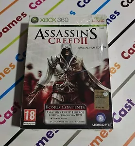 ASSASSIN'S CREED 2 SPECIAL + FILM XBOX 360 VERSIONE ITALIANA NUOVO SIGILLATO - Foto 1 di 5