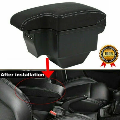Armrest Box For MG ZS 2017-2024 Central Consoles Box Storage 3 USB Charge Seat - image 1 of 4