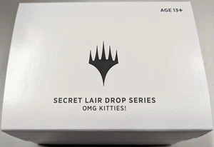 New Sealed Magic The Gathering Secret Lair Drop Series OMG KITTIES! MTG Wizards - Picture 1 of 3