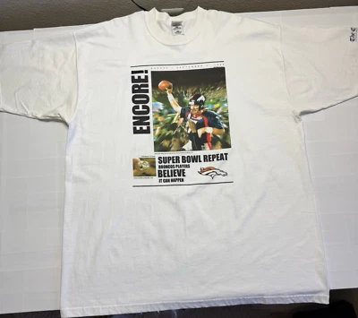 Camiseta De Colección Denver Broncos Super Bowl Repetición Para Hombre XXL Foto 1 de 4
